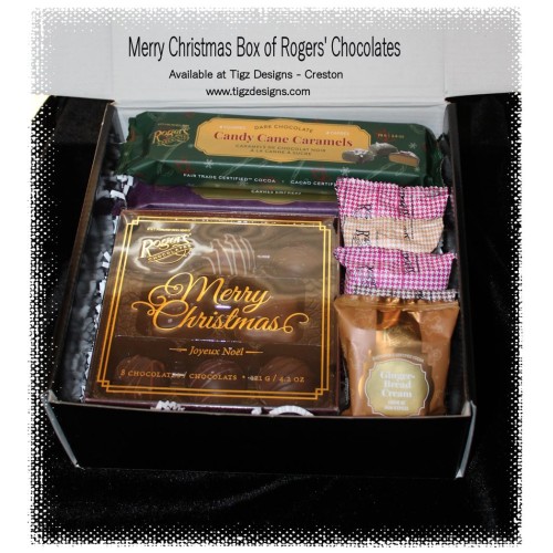 Merry Christmas Chocolate Gift Box - Roger's Chocolates